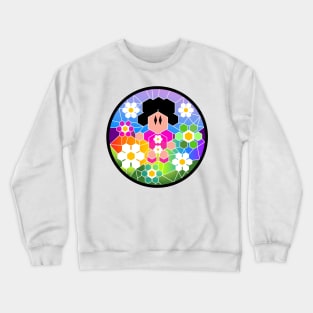 Mosaic Lily Crewneck Sweatshirt